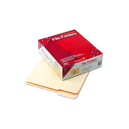 Smead File Folders, 1/3 Left Tab Cut, 2 Ply, Letter, Manila 0 10335